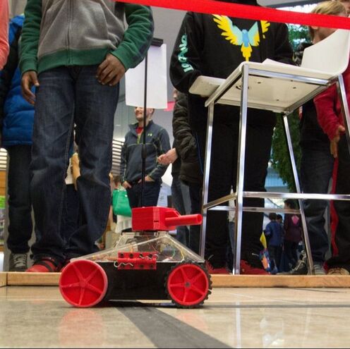 Wisconsin Robotics at Wisconsin Science Festival, TankBot